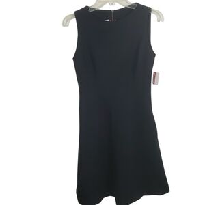 NWT SPANX Perfect Fit & Flare Dress Classic Black LBD Slimming Small Sleeveless